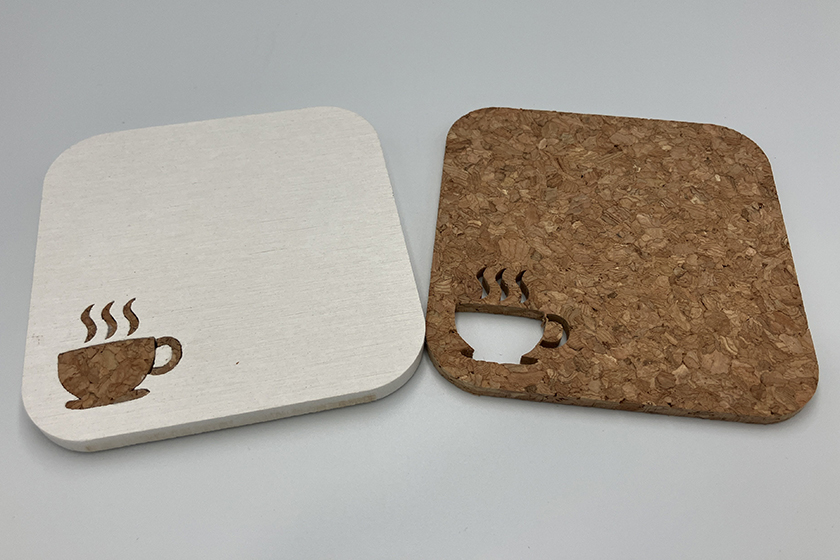 コースター（珪藻土＆コルク）
