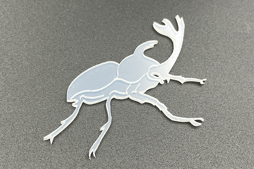 カブトムシ（シリコーンゴム 1㎜）